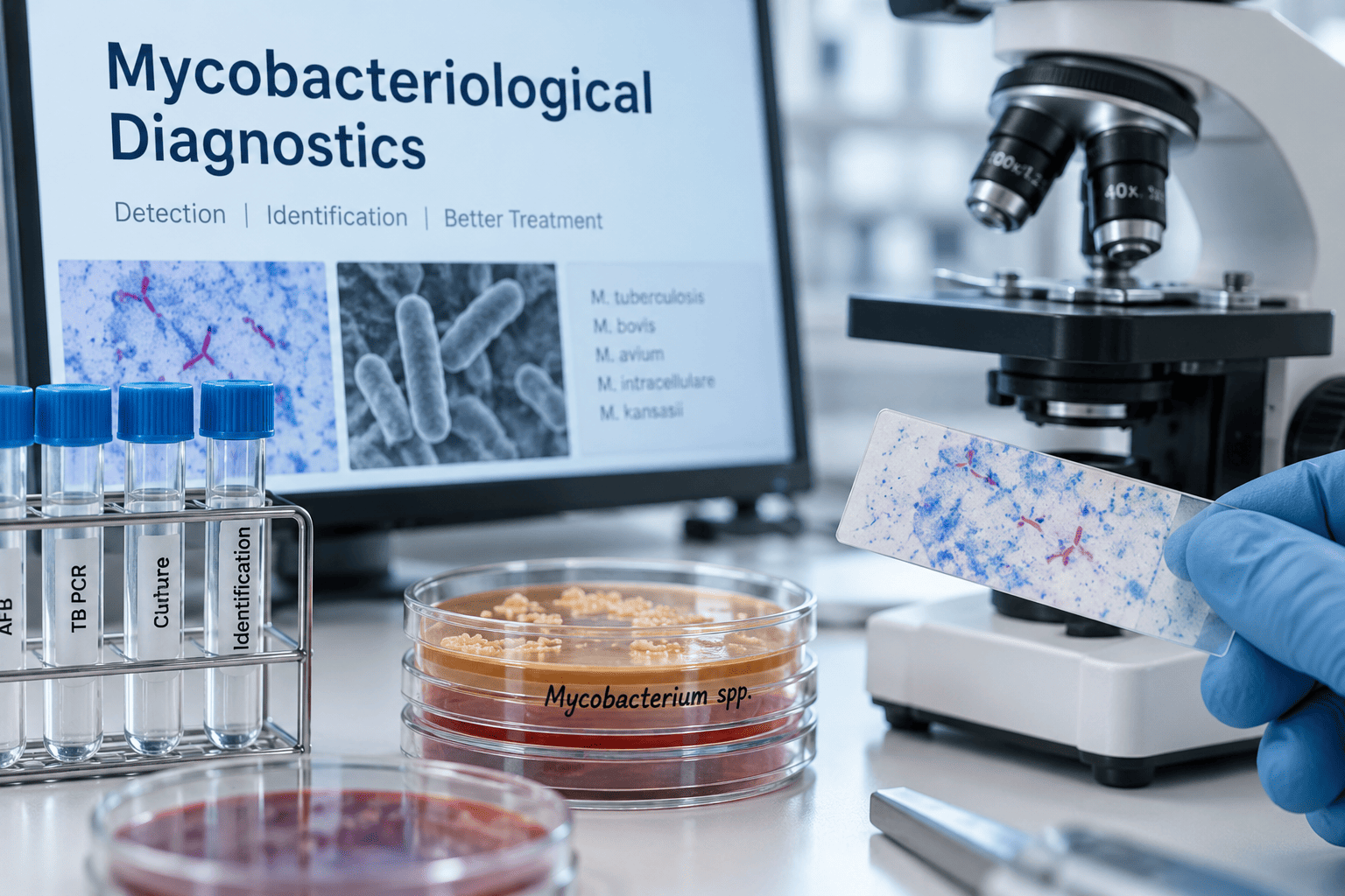 Mycobacteriological diagnostics